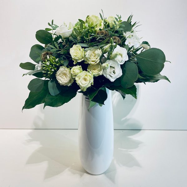 candice bouquet blanc