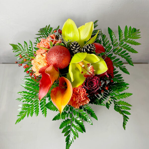 orchidée noa bouquet de Noël