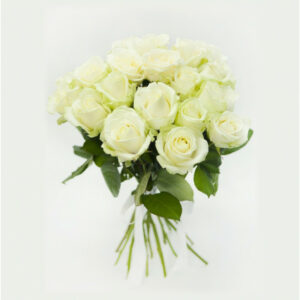Bouquet Grandes roses blanches