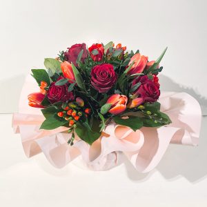 Rouge Capri Bouquet bulle d'eau St Valentin