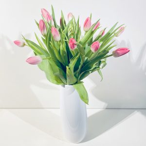 bouquet de tulipes roses pâle à offrir et à livrer