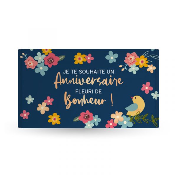 chocolat message anniversaire