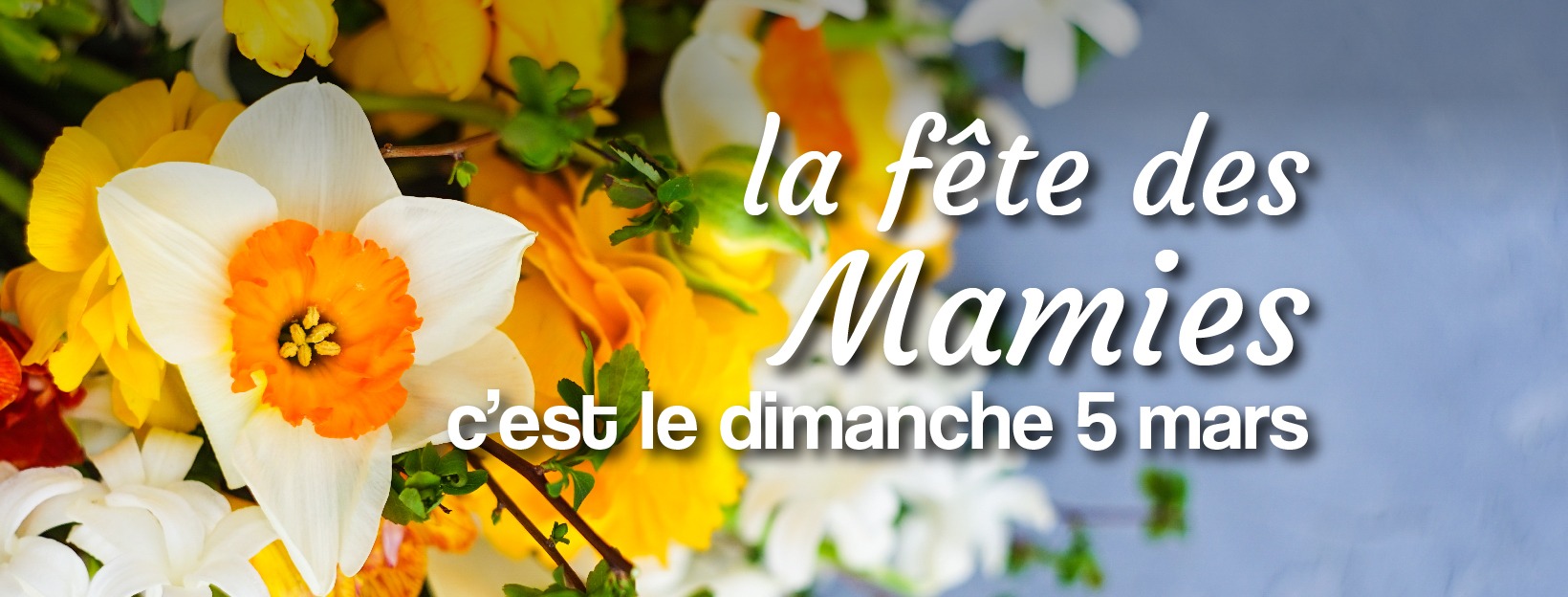 fête des grands-mères fleurie
