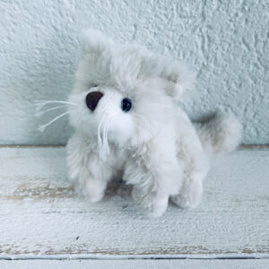 Porte-clé peluche chat