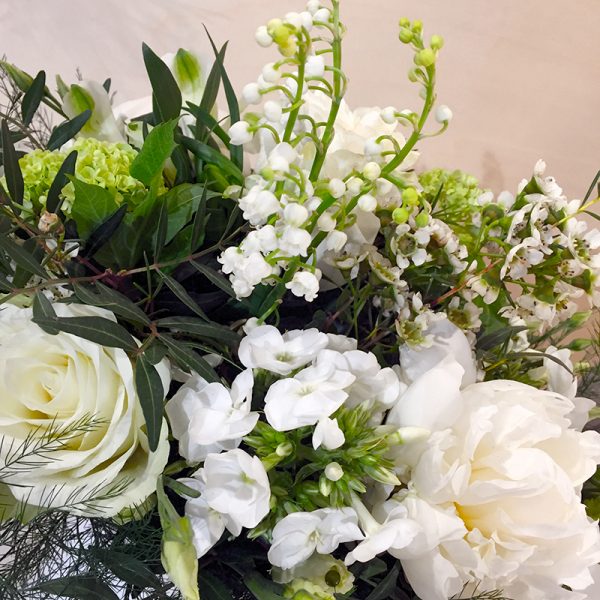 bouquet du 1er mai blanc