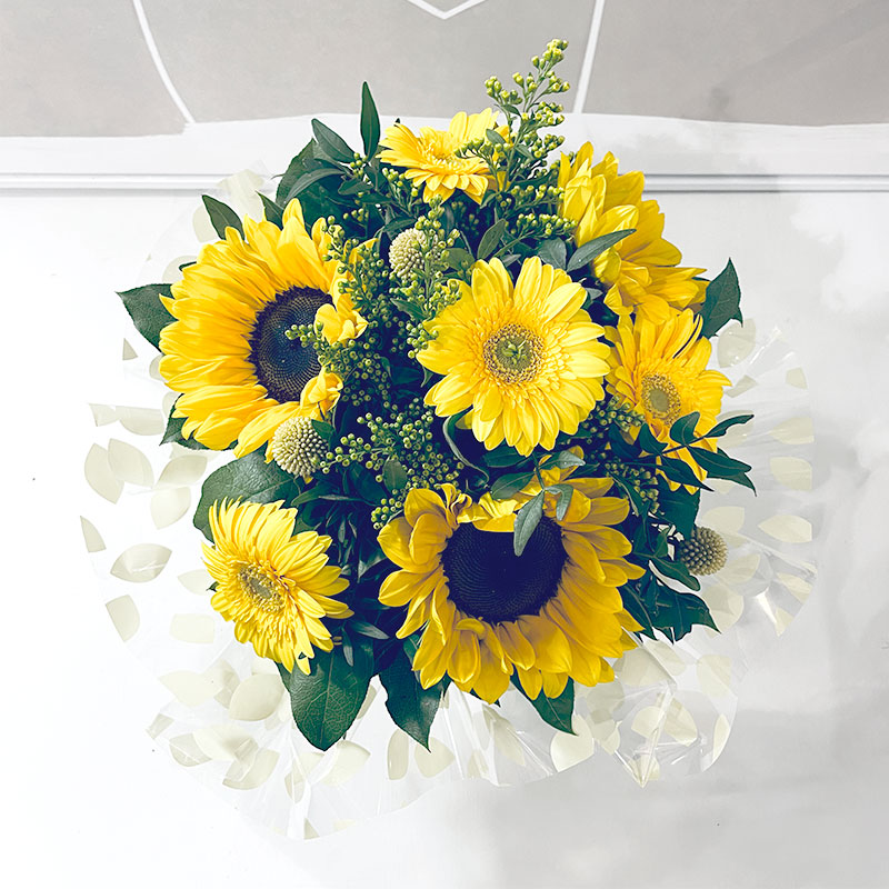 Livrer un bouquet de Tournesol pour prolonger le soleil