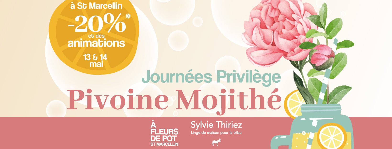 Journées privilège de mai Plus de Fleurs