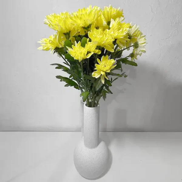 livraison de de bouquet de chrysanthèmes tokyos jaunes