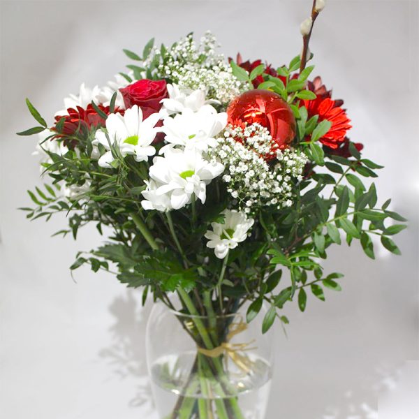 féerie bouquet champêtre de noel