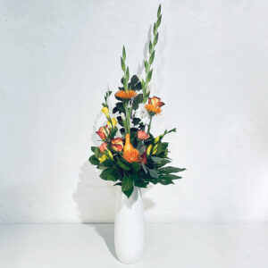 Éclat cuivré bouquet en hauteur automne