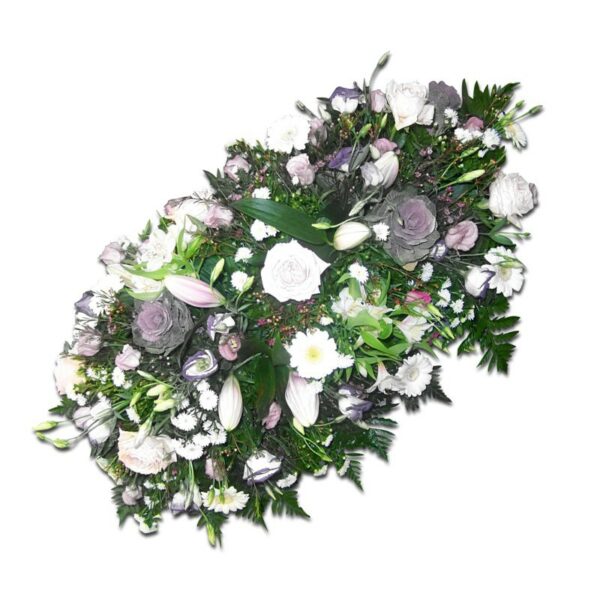 Raquette blanche deuil