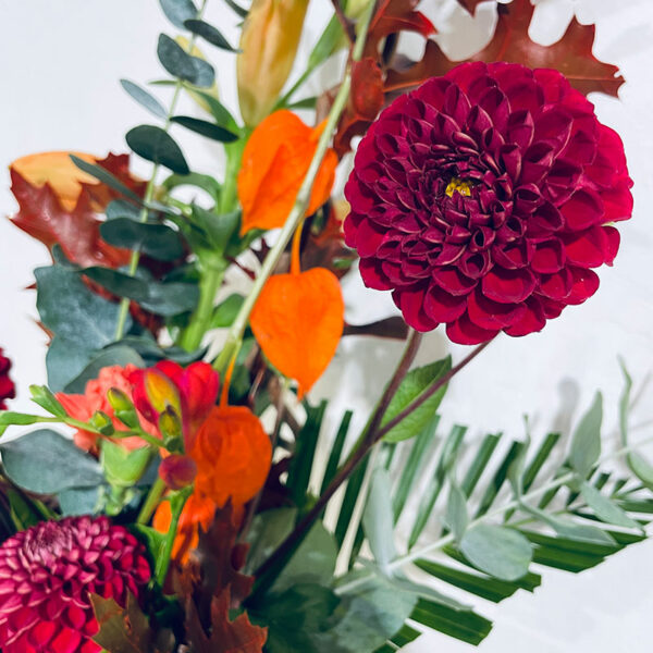 flamboyant bouquet en hauteur automne