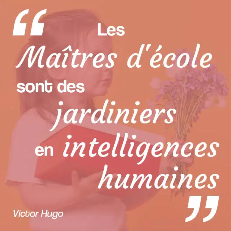 Citation sur les professeurs de victor hugo
