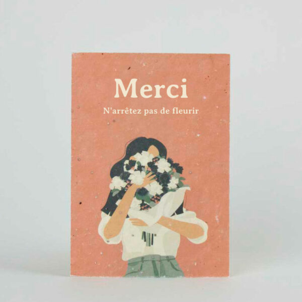 carte à planter merci