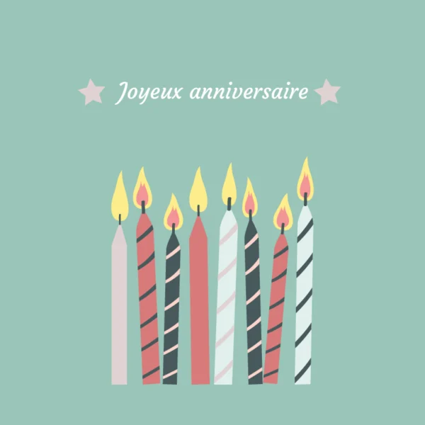 carte anniversaire